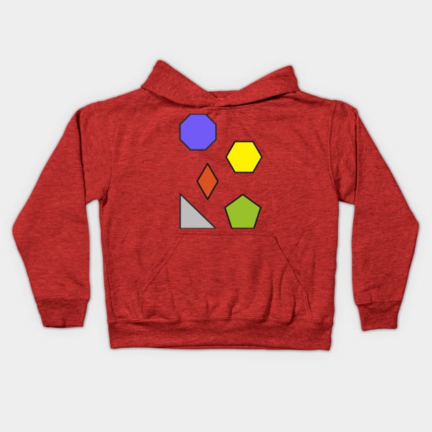 Shapes 2 Kids Hoodie by art-by-shadab